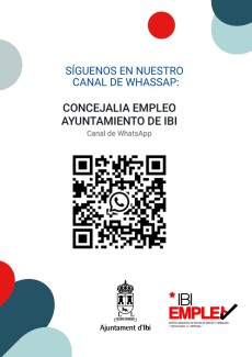 Grupo Whassapth Canal CONCEJALIA EMPLEO AYUNTAMIENTO DE IBI