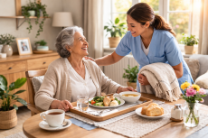 Cuidado de mayores a domicilio en Valencia