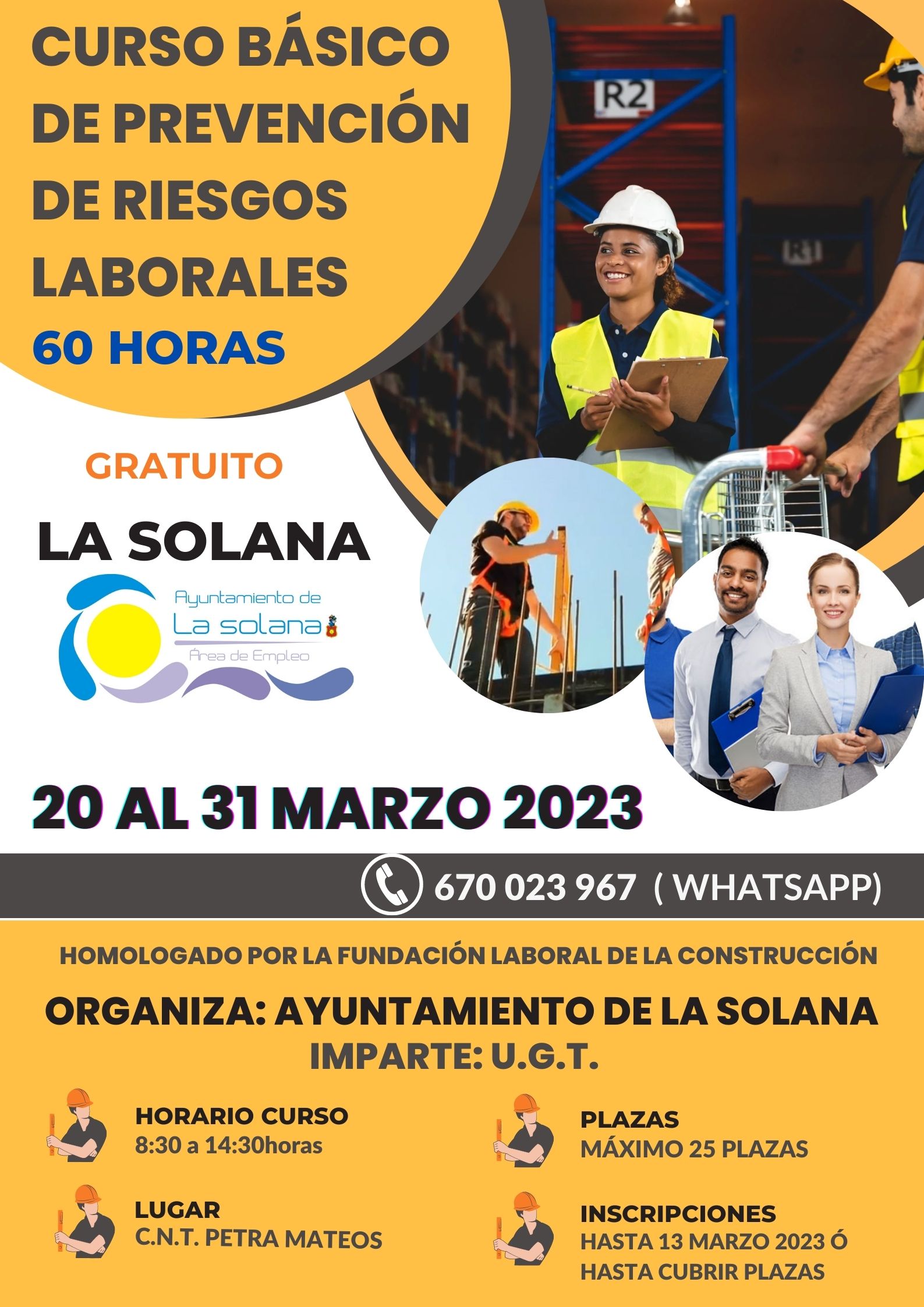 Cursos - Ayuntamiento de La Solana